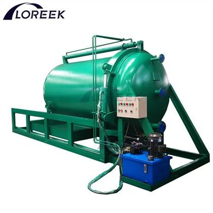 Gorizontal bosimli barg filtrini dewaxing